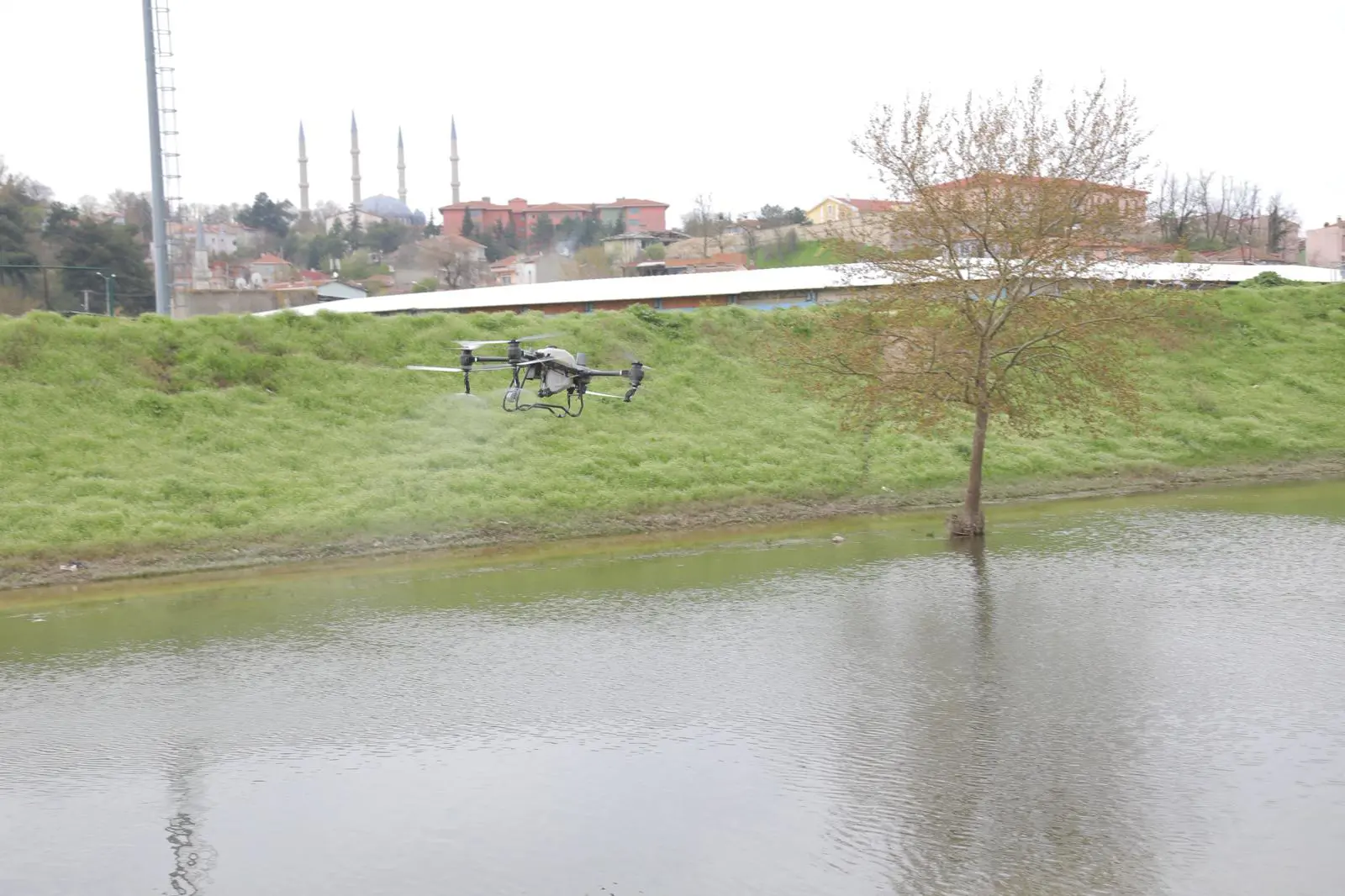 EDİRNE BELEDİYESİ’NDEN SİVRİSİNEKLE MÜCADELE ÇALIŞMALARI galeri görseli